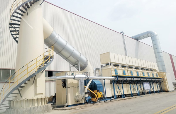 泰安某特種車有限公司車橋車間噴漆、烘干廢氣治理項(xiàng)目