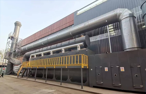 寧陽謀鑄造有限公司澆筑廢氣、噴漆廢氣治理項目